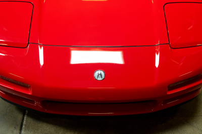 1994 Acura NSX in Formula Red over Black