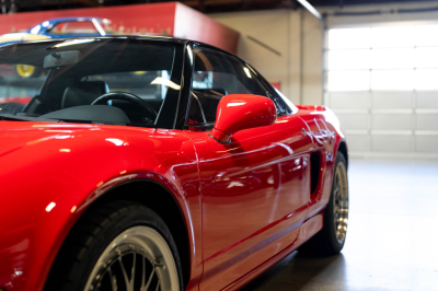 1994 Acura NSX in Formula Red over Black