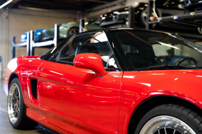 1994 Acura NSX in Formula Red over Black