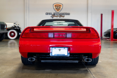 1994 Acura NSX in Formula Red over Black