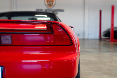1994 Acura NSX in Formula Red over Black