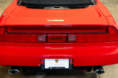 1994 Acura NSX in Formula Red over Black