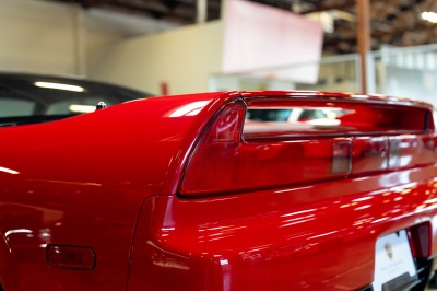 1994 Acura NSX in Formula Red over Black