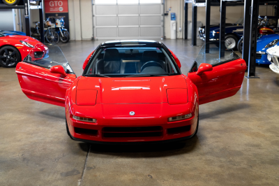 1994 Acura NSX in Formula Red over Black