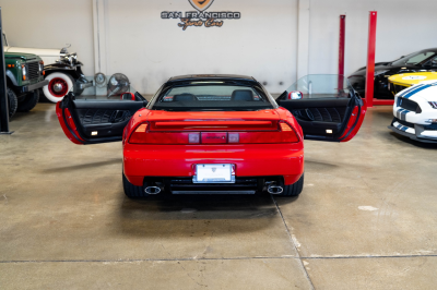 1994 Acura NSX in Formula Red over Black