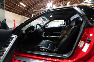 1994 Acura NSX in Formula Red over Black