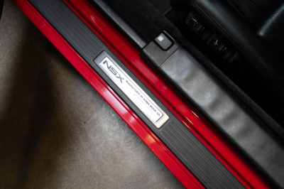 1994 Acura NSX in Formula Red over Black