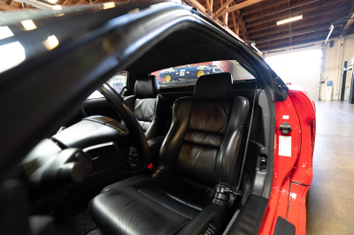 1994 Acura NSX in Formula Red over Black