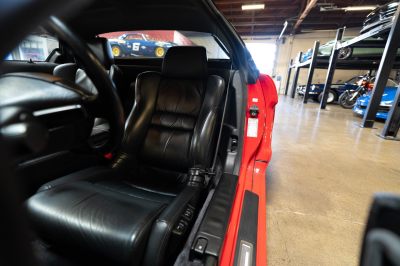 1994 Acura NSX in Formula Red over Black
