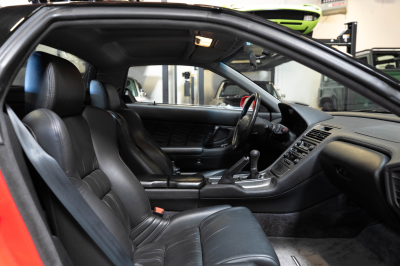 1994 Acura NSX in Formula Red over Black