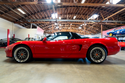 1994 Acura NSX in Formula Red over Black