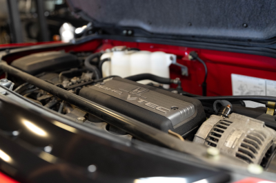1994 Acura NSX in Formula Red over Black