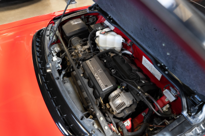 1994 Acura NSX in Formula Red over Black