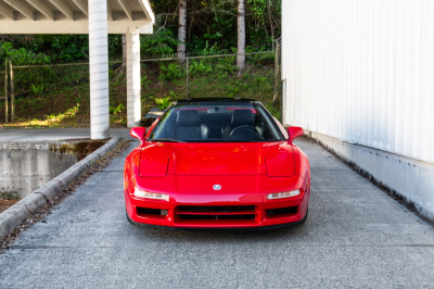 1991 Acura NSX in Formula Red over Black