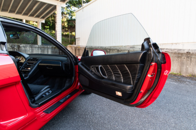 1991 Acura NSX in Formula Red over Black