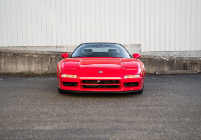 1991 Acura NSX in Formula Red over Black