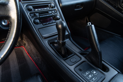 1991 Acura NSX in Formula Red over Black