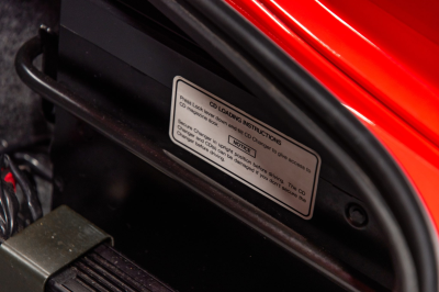 1991 Acura NSX in Formula Red over Black