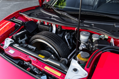 1991 Acura NSX in Formula Red over Black