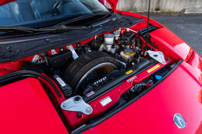 1991 Acura NSX in Formula Red over Black