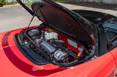 1991 Acura NSX in Formula Red over Black