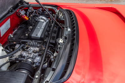 1991 Acura NSX in Formula Red over Black