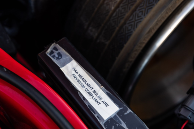1991 Acura NSX in Formula Red over Black