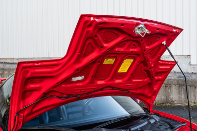 1991 Acura NSX in Formula Red over Black