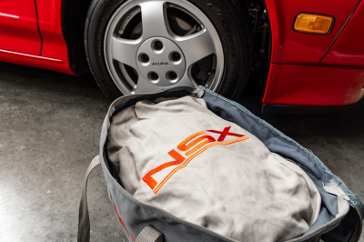 1991 Acura NSX in Formula Red over Black
