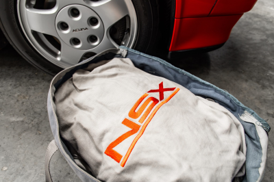 1991 Acura NSX in Formula Red over Black