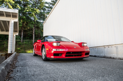 1991 Acura NSX in Formula Red over Black