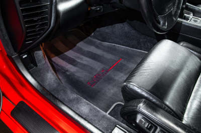 1991 Acura NSX in Formula Red over Black