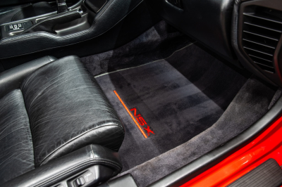 1991 Acura NSX in Formula Red over Black