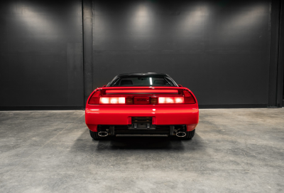 1991 Acura NSX in Formula Red over Black
