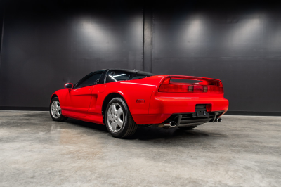 1991 Acura NSX in Formula Red over Black
