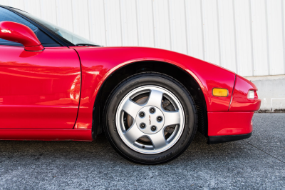 1991 Acura NSX in Formula Red over Black