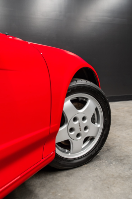 1991 Acura NSX in Formula Red over Black