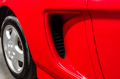 1991 Acura NSX in Formula Red over Black