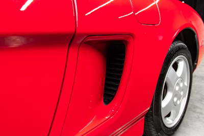 1991 Acura NSX in Formula Red over Black