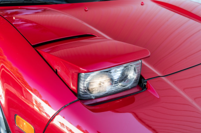 1991 Acura NSX in Formula Red over Black