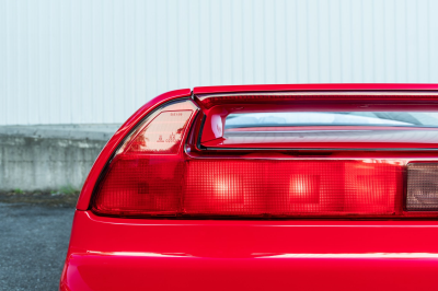1991 Acura NSX in Formula Red over Black