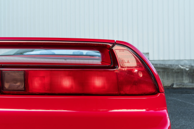 1991 Acura NSX in Formula Red over Black