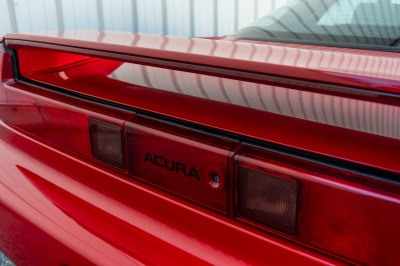 1991 Acura NSX in Formula Red over Black