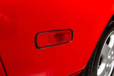 1991 Acura NSX in Formula Red over Black