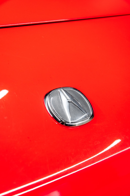 1991 Acura NSX in Formula Red over Black