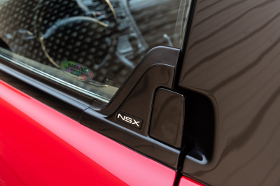 1991 Acura NSX in Formula Red over Black