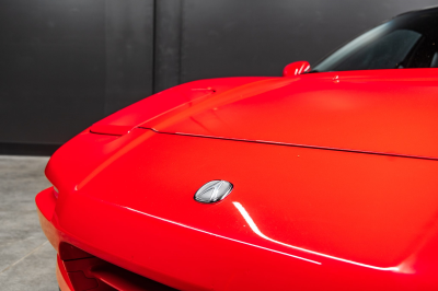 1991 Acura NSX in Formula Red over Black