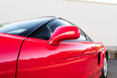 1991 Acura NSX in Formula Red over Black