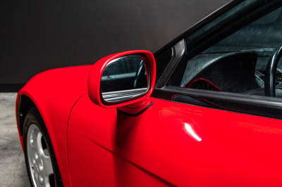 1991 Acura NSX in Formula Red over Black