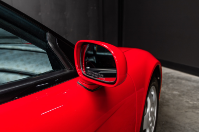 1991 Acura NSX in Formula Red over Black